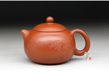 宜兴紫砂壶作品：朱泥西施-范国平