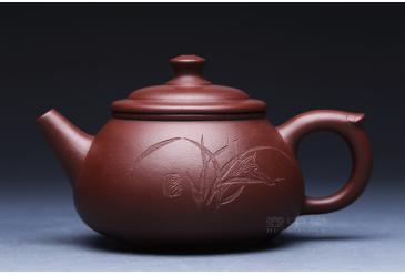 宜兴紫砂壶作品：小如意小品壶-汤鸣皋