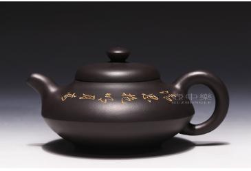 宜兴紫砂壶作品：合欢-许良平